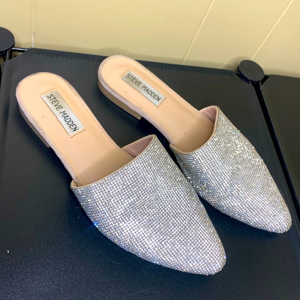Steve Madden Trace Mule - Rhinestone